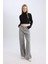 Coool Balıkçı Yaka Crop Top Basic Düz Fitilli Kaşkorse Uzun Kollu Tişört E1673AX24WN 2