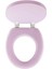 Pembe Yumuşak Klozet Kapak Büyük Puf 42 x 41 cm (4533) 2