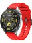 Huawei Watch Gt5 46MM Kordon Yumuşak Silikon Tokalı Şeritli 1