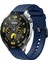 Huawei Watch Gt5 46MM Kordon Yumuşak Silikon Tokalı Şeritli 1