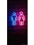 Bay Bayan Wc Neon LED 12 v dekoratif tasarım 2