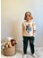 Erkek Çocuk Yazı Baskılı Sweatshirt Takım 1