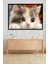Sevimli Kedi 40 x 30 cm Elmas Mozaik Tablo 3