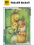 Sarı Tavşanlar Pikachu 30 x 40 cm Elmas Mozaik Tablo 4