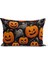 Sonbahar Serisi Çift Tarafı Dijital Baskılı 6'lı Kırlent Kılıfı Seti (Halloween Autumn) 4