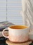 Handmade Sarı Brush Kupa 250 ml 1