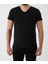 Erkek Basic V yaka Siyah Tshirt 1