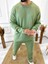 Uzun Kollu Tişört Fitilli Örme Triko Yumuşak Dokulu Tüylenmez Pamuklu Kazak Sweatshirt 3