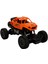 1:16 Sungur Işıklı USB Şarjlı Uzaktan Kumandalı Duman Püskürten Off Road Araba - Turuncu 2