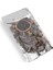 Şeffaf Metalize Doypack 50'li Paket 14 x 19 x 7 cm 250 gr 3