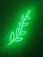 Neon LED Işıklı Yaprak 50 cm 4