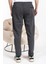 Double Face Kumaş Basic Düz Model Rahat Kalıp Pantolon Kesim Trend Erkek Eşofman ALTI-2880-ANTRASIT 3