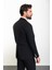 Düz Siyah Slim Fit Mono Yaka Erkek Takım Elbise 5