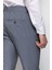 Kareli Lacivert Renk Super Slim Fit Erkek Pantolon 3