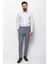 Kareli Lacivert Renk Super Slim Fit Erkek Pantolon 4