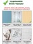 Pastel tonlarda çiçek ve kelebek temalı duvar sticker seti, şık ve dekoratif, 5+ parça, çok renkli 2
