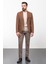 Düz Kamel Rengi Slim Fit Mono Yaka Torba Cep Erkek Ceket 3