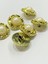 Vintage Serisi Düğme Seti / 2 cm 6 Lı Set (Gold -Krem ) 4