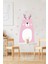 Sevimli Ayı Çocuk Odası Duvar Sticker, Pembe, Renkli ve Eğlenceli Tasarım 1
