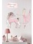 Çocuk Odası Renkli Dekoratif Stickerler, Balerin ve Unicorn Temalı, 1 parça 1