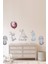 Sevimli Tavşancıklar Çocuk Odası Duvar Sticker Seti 1