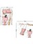 Salıncakta Sallanan Sevimli Ayıcıklar Çocuk ve Bebek Odası Dekoru Pvc Duvar Çıkartma Sticker 4