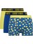 Regular Fit Desenli 3'lü Boxer C3284AX24WN 1