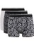 Regular Fit Desenli 3'lü Boxer B0577AX24WN 1