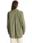 Lcwaıkıkı Classic Zeytin Yeşili Düz Oversize Kadın Gömlek Tunik 5