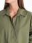 Lcwaıkıkı Classic Zeytin Yeşili Düz Oversize Kadın Gömlek Tunik 4