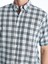 Lcwaıkıkı Classic Yeşil Ekoseli Regular Fit Kısa Kollu Ekose Poplin Erkek Gömlek 4