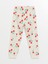 Lcw Kids Pembe Baskılı Bisiklet Yaka Baskılı Kısa Kollu Kız Çocuk Pijama Takımı 5