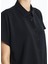 Lcwaıkıkı Classic Ekru Düz Kısa Kollu Oversize Kadın Gömlek 4