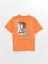 Lcw Kids Turuncu Oversize Bisiklet Yaka Erkek Çocuk Tişört 4