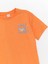 Lcw Kids Turuncu Oversize Bisiklet Yaka Erkek Çocuk Tişört 5