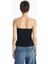 Lcw Vision Kırmızı Straplez Düz Crop Kadın Bluz 4