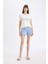 Fall in Love Pijama Takım Kısa Kollu Üst Şort Beli Lastikli Alt D4472AX24HS 1