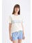 Fall in Love Pijama Takım Kısa Kollu Üst Şort Beli Lastikli Alt D4472AX24HS 4