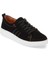 Siyah Süet Deri Kadın Sneaker - K24ı1ay67337-A01 Siyah 1