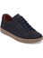 Lacivert Hakiki Nubuk Deri Erkek Sneaker - E24I1AY56825-C39 1