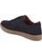 Lacivert Hakiki Nubuk Deri Erkek Sneaker - E24I1AY56825-C39 2