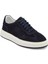 Lacivert Hakiki Süet Deri Erkek Sneaker - E24I1AY56805-D44 1