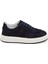Lacivert Hakiki Süet Deri Erkek Sneaker - E24I1AY56805-D44 3