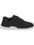 Siyah Nubuk Deri Erkek Sneaker - E24ı1ay56855-A64 Siyah 3