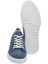 Mavi Nubuk Deri Erkek Sneaker - E24ı1ay56865-F58 Mavi 4