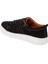 Siyah Süet Deri Kadın Sneaker - K24ı1ay67337-A01 Siyah 2