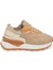 Nude Deri Kadın Sneaker - K24I1AY67389-K65  Nude 3