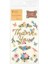 Sticker Seal Title Seal Thank You Flower Pattern. 1