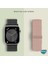 Apple Watch Series 10 46MM Kordon, (Medium Size, 147MM) Knitted Fabric Single Loop Beyaz 4