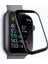 Apple Watch Series 10 46MM Tam Kaplayan Temperli Cam Ekran Koruyucu Siyah 2